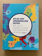 Atlas van Opmerkelijke Feiten - Briljante Kaarten - NIEUW, Boeken, Verzenden, Zo goed als nieuw