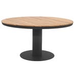 Palazzo dining tafel  Ø160xH75 cm teak aluminium antraciet, Ophalen of Verzenden, Nieuw