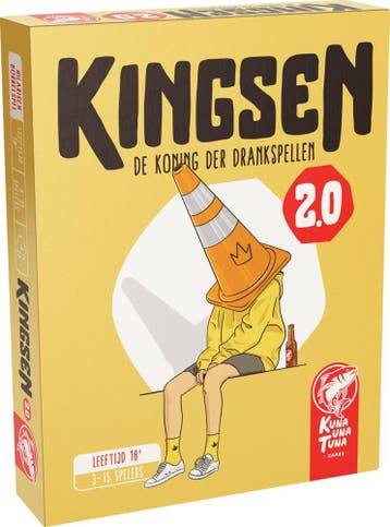 Kingsen 2.0 - Drankspel | Kuna Una Tuna Games - Kaartspellen, Verzenden, Nieuw