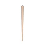 Tapse grenen tafelpoot 750x54mm retro conisch, Huis en Inrichting, Tafelonderdelen, Ophalen of Verzenden, Nieuw, Grenenhout, Tafelpoot