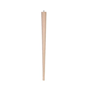 Tapse grenen tafelpoot 750x54mm retro conisch, Ophalen of Verzenden, Nieuw, Grenenhout, Tafelpoot