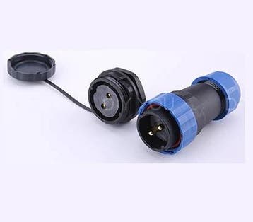 Male + socket - Waterdichte kabelverbinder - 2 aderig - IP68, Ophalen of Verzenden, Nieuw, Overige typen