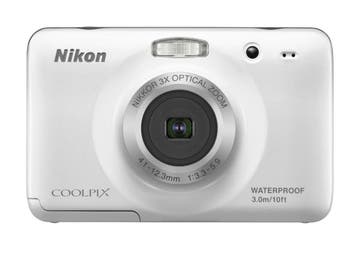 Nikon Coolpix S30 Digitale Compact Camera - Wit (In doos), Verzenden, Zo goed als nieuw
