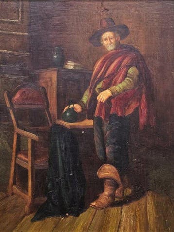 Italian School (XIX) - Riposo del Viaggiatore