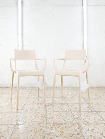 Kartell - Philippe Starck - Generic A - Fauteuil (2) - beige