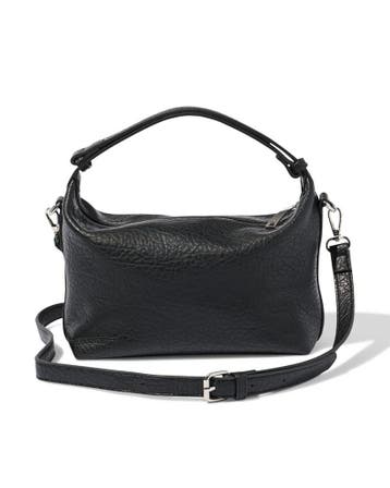 HEMA Schoudertas 25x11x27cm imitatieleer zwart, Verzenden, Nieuw, Zwart