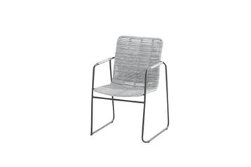 Taste by 4 Seasons Palma stapelbare tuinstoel light grey, Ophalen of Verzenden, Nieuw