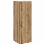 vidaXL Wand Gemonteerde Badkamerkast Artisanaal eiken, Verzenden, Nieuw