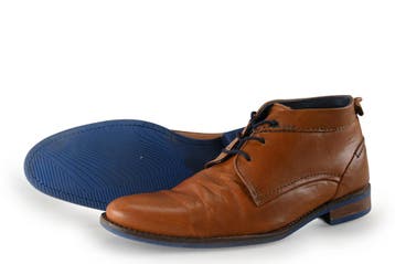 Manfield Veterschoenen in maat 42 Cognac, Kleding | Heren, Schoenen, Manfield, Overige kleuren, Verzenden, Zo goed als nieuw
