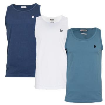 Donnay Donnay Heren - 3-Pack - Singlet James -, Verzenden, Nieuw