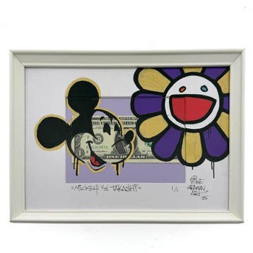 Mike Graman (1977) - Mickey vs Takashi Murakami