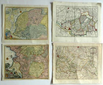 Nederland - Friesland, Overijssel, Utrecht, Schieland;, Nieuw