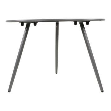 Rafael bijzettafel grijs 60 cm, Ophalen of Verzenden, Nieuw, Grijs