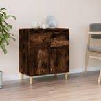 vidaXL Dressoir 60x35x70 cm bewerkt hout gerookt, Huis en Inrichting, Kasten | Dressoirs, Verzenden, Nieuw, 50 tot 100 cm, 25 tot 50 cm