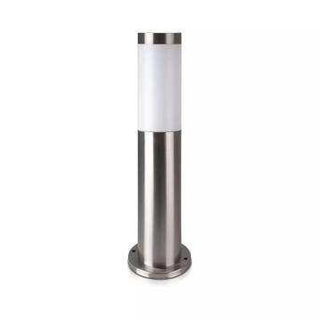 LED buitenlamp - 45cm - RVS pilaar - BOLLARD E27, Ophalen of Verzenden, Nieuw