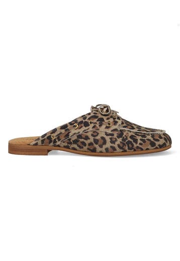 DWRS Fresno Leopard Instappers 28565-03-8808 Bruin-42, Verzenden, Nieuw, Bruin