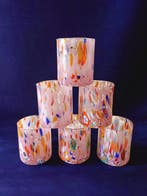 MurArt - MurArt - Drinkset (6) - Glas - Murrine, Antiek en Kunst, Antiek | Glas en Kristal