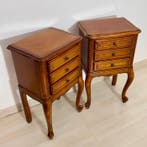 Nachtkastje (2) - Hout - Stijl Louis XV