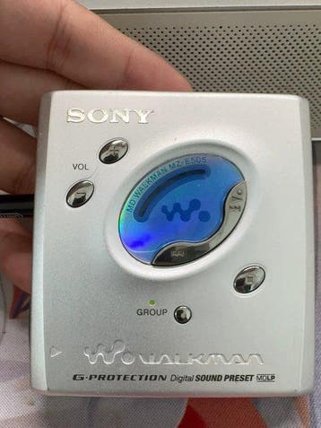 Sony - MZ-E505 Portable MiniDisc Player Walkman, Nieuw