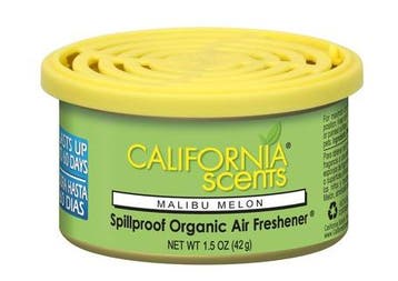 California Scents Luchtverfrisser Malibu Melon Blikje 42gr, Verzenden