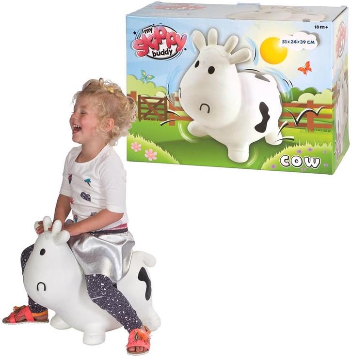 Skippy Buddy - Koe | Van der Meulen - Buitenspeelgoed, Kinderen en Baby's, Speelgoed | Buiten | Actiespeelgoed, Nieuw, Verzenden