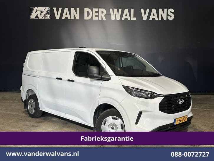 Ford Transit Custom | 2.0 TDCI 111pk L1H1 Fabrieksgarantie, Auto's, Bestelauto's, Dealer onderhouden, Lease, Handgeschakeld, Diesel