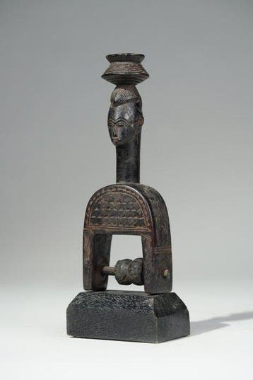 Een houten beeld - Baule - Ivoorkust (Zonder minimumprijs)