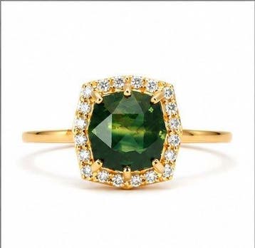 Zonder minimumprijs - Ring - 14 karaat Geel goud, 2,04 gram, Nieuw