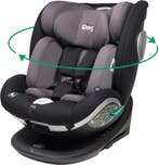 Ding Mace Black/Grey 40-150 cm 360° i-Size Autostoel, Kinderen en Baby's, Autostoeltjes, Verzenden, Nieuw, 15 t/m 36 kg, Isofix