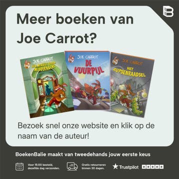 Joe Carrot / 4 Het duistere huis / De piratenschool, Boeken, Verzenden, Zo goed als nieuw, Joe Carrot