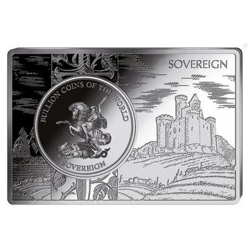 Tsjaad. 1000 Francs 1 oz 1000 CFA Chad Sovereign Silver, Postzegels en Munten