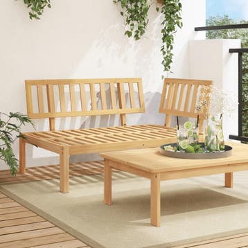 Tuinhoekbank - tuinbank - 120x80 cm - XL tuinbank- geschikt, Verzenden, Nieuw