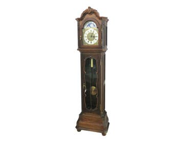Een staand horloge, Junghans, Duitsland, 20e eeuw, Antiek en Kunst