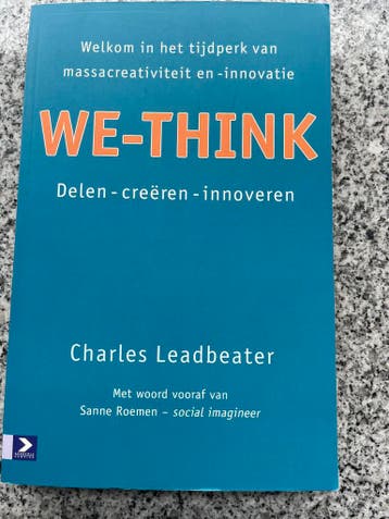 We-Think, Gelezen, Verzenden, Maatschappij en Samenleving, Charles Leadbeater