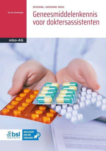 9789036832199 Basiswerk AG - Geneesmiddelenkennis voor do..., Boeken, Verzenden, Nieuw, J Van Amerongen