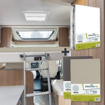 Textielpakket Hefbed 1 Molton + 2 Jersey hoeslakens - 1, Huis en Inrichting, Verzenden, Nieuw, Eenpersoons, Wit