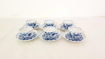 Hutschenreuther - Koffieservies voor 6 (12) - Porselein -