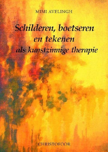 Schilderen boetseren tekenen therapie 9789062385461, Zo goed als nieuw