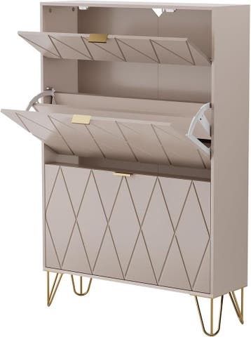 UEV Schoenenkast met 2 kleppen, 80 x 24 x 120 cm voor 16 paa, Verzenden, Zo goed als nieuw