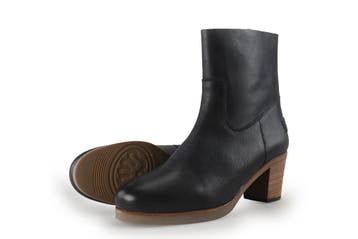 Shabbies Amsterdam Enkellaarzen in maat 40 Zwart, Kleding | Dames, Schoenen, Shabbies Amsterdam, Verzenden, Zwart, Lage of Enkellaarzen