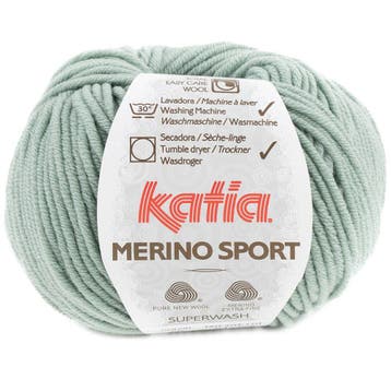 Katia Concept Merino Sport - 59 resedagroen - Wol Garen, Ophalen of Verzenden, Nieuw