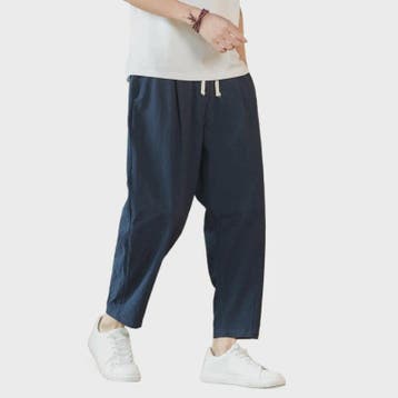 Linnen Katoen Heren Broek - Casual, Ademend & Comfortabel me, Verzenden, Nieuw
