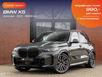 BMW X5 | Zakelijk Leasen vanaf 397,- p/mnd, Nieuw, Financial lease, Lease, X5