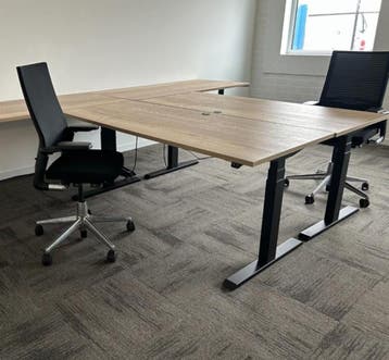 Diverse zit sta bureaus, prijs per stuk, refurbished &amp; nieuw, Ophalen of Verzenden, In hoogte verstelbaar, Nieuw