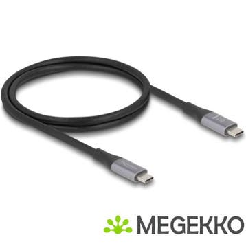 DeLock 81191 USB4 Gen 2x2 40Gbps 240W USB Type-C 1m, Verzenden, Nieuw