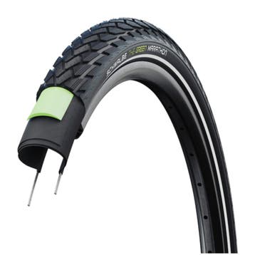 Schwalbe Tourband met Greenguard - Anti-lek - Zwart met r..., Fietsen en Brommers, Fietsonderdelen, Ophalen of Verzenden, Nieuw
