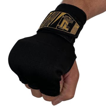 PunchR™ Binnenhandschoenen incl Bandages Zwart Goud, Ophalen of Verzenden, Nieuw