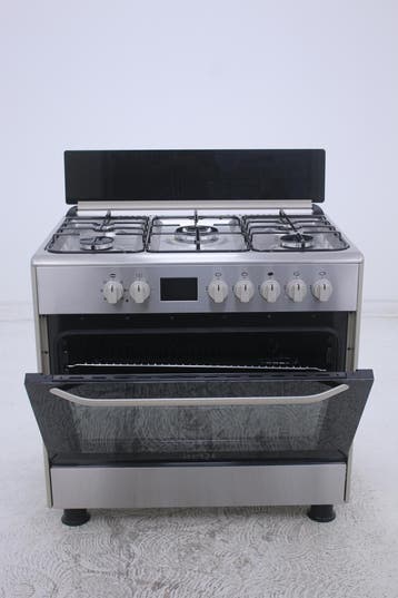 OP=OP! Kwalitatieve 90cm gasfornuis RVS! NIEUW! ACTIE!, Grill, 60 cm of meer, Nieuw, Ophalen of Verzenden