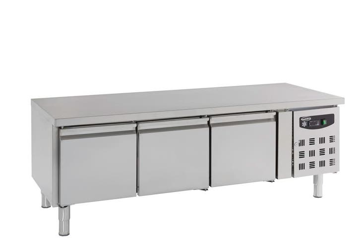 Combisteel Koelwerkbank | Laag Model | 300L | 3 Deuren 1/1 G, Witgoed en Apparatuur, Koelkasten en IJskasten, Ophalen of Verzenden