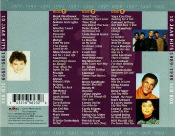 Various - 10 Jaar Hits 1989 - 1999, Ophalen of Verzenden, Gebruikt
